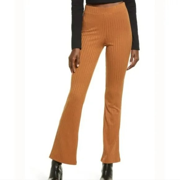 bp Pants - BP Ribbed Knit Pants Chestnut Brown Size 1X New  LPNT006
